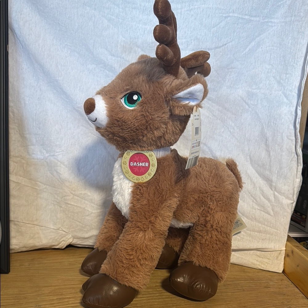 Build a Bear Dasher Reindeer Plush